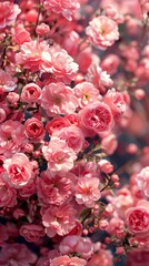 Pink Roses Bouquet - Romantic Floral Arrangement