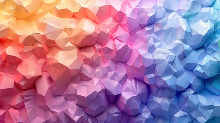   A vibrant abstract backdrop featuring microscopic cubes in various hues and forms