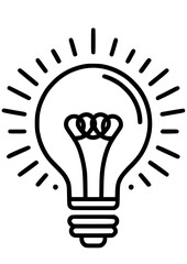 Light Bulb SVG, Reel svg, Incandescent Light Bulb svg, Clipart, Light Bulb Silhouette, Cut File, Light Bulb PNG, Light Bulb Vector, Lamp SVG, Lighter SVG, Idea SVG