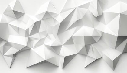 Geometric Delight: A Study of Polygons on a White Canvas