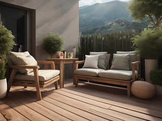 modern terrace design