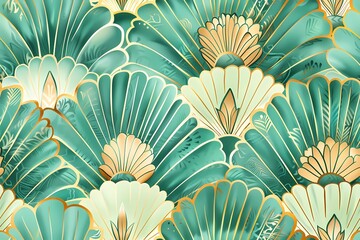 Seamless abstract vintage pattern 