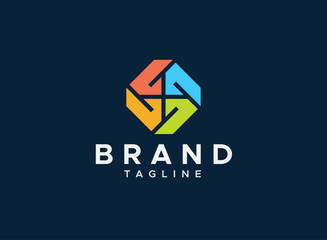 Introducing the Arrows Logo Design Template, this logo used for finance, arrows, four, 4, growth, increase, marketing, success, up, arrow, progress, investment, modern, minimal, company