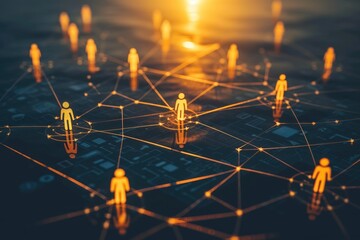 Sunset Synergy: Building Business Bridges