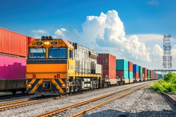 Rail Cargo Handling at Industrial Port