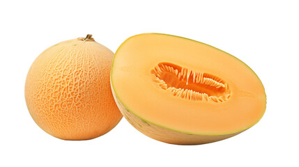 Fresh and beautiful melon.