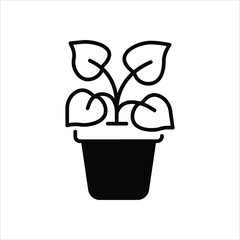 Plant vector icon
