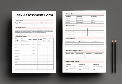 Risk Assessment Form