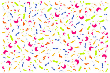 abstract colorful confetti background