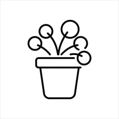 Plant vector icon