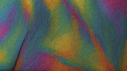 Abstract Background with Vivid Colors and a Fabric Texture