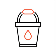 Watering vector icon