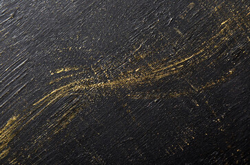 abstract art background black and gold