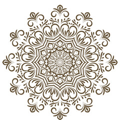 Luxury, Elegant and creative mandala pattern design