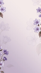 digital wedding invitation floral background template