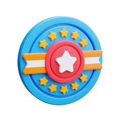 diamond award 3d render icon