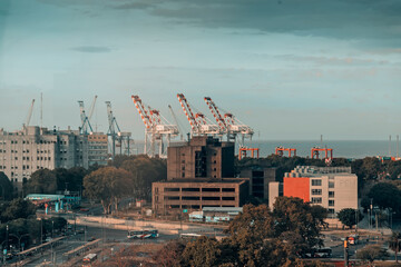 panorama of the city