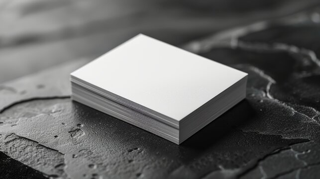 A plain, white business card with simple black text, highlighting a direct and professional approach to networking.
