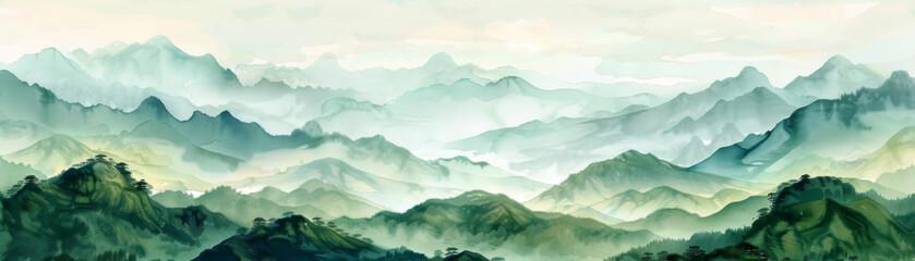 Obraz premium Birds-eye view, a lone mountain climber reaching the peak, vibrant sunset sky, photorealistic, dramatic shadows, detailed rugged terrain, sense of achievement and vastness