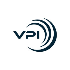 VPI logo. V P I design. White VPI letter. VPI, V P I letter logo design. V P I letter logo design in FIVE, FOUR, THREE, style. letter logo set in one artboard. V P I letter logo vector design.
