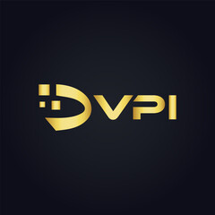 VPI logo. V P I design. White VPI letter. VPI, V P I letter logo design. V P I letter logo design in FIVE, FOUR, THREE, style. letter logo set in one artboard. V P I letter logo vector design.