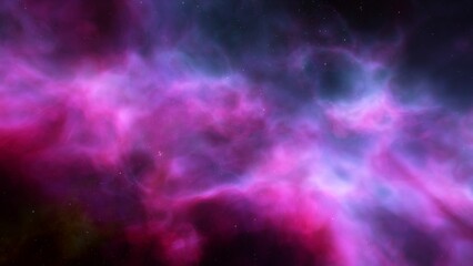 Night sky - Universe filled with stars, nebula and galaxy
