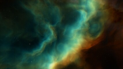 Obraz premium Night sky - Universe filled with stars, nebula and galaxy 