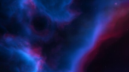 Fototapeta premium Night sky - Universe filled with stars, nebula and galaxy 