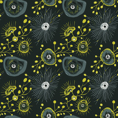 Abstract Floral Pattern