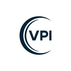 VPI logo. V P I design. White VPI letter. VPI, V P I letter logo design. V P I letter logo design in FIVE, FOUR, THREE, style. letter logo set in one artboard. V P I letter logo vector design.