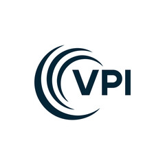 VPI logo. V P I design. White VPI letter. VPI, V P I letter logo design. V P I letter logo design in FIVE, FOUR, THREE, style. letter logo set in one artboard. V P I letter logo vector design.