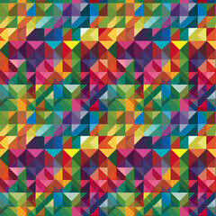 Fototapeta premium Colorful geometric abstract pattern