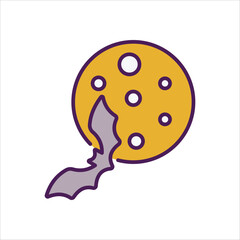 Midnight vector icon 