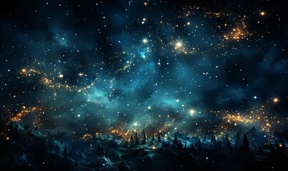 Star-Filled Night Sky