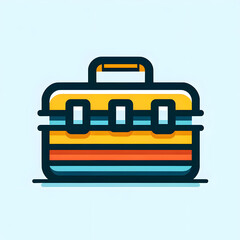 illustration of a toolbox