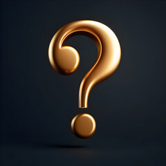 3d question mark