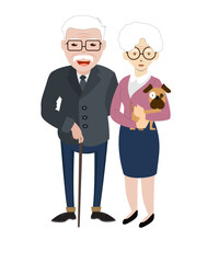 grandmother and granddaughter