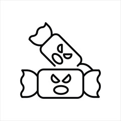 Candy vector icon 