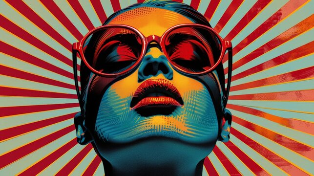 Reminiscent of vintage pop art, this graphic pop art background combines retro charm with modern flair, creating a timeless yet contemporary appeal.