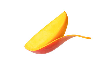 Red mango slice