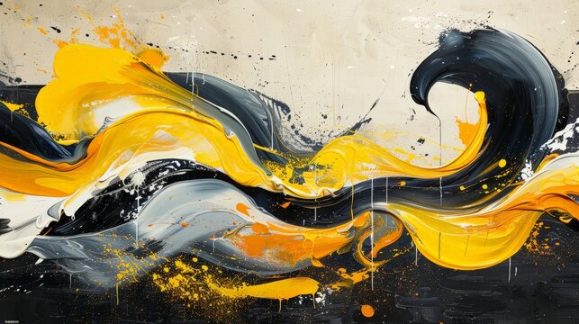 Let the contemporary inspiration of this abstract movement pattern transport you to a world of artistic expression and creative fluidity.