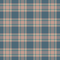 Tartan background texture of plaid vector check with a seamless pattern fabric textile.