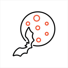 Midnight vector icon 