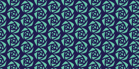 pattern with a rose motif on a dark background