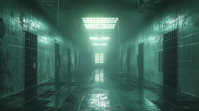 prison block