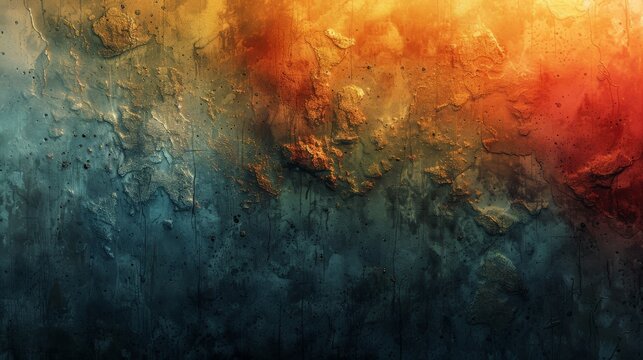 An abstract depiction of unconventional beauty, with a focus on the aesthetic appeal of rough and rugged elements. The background uses a combination of coarse textures and smooth gradients to