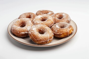 Fototapeta premium Delectable Apple Cider Donuts with Perfect Circle