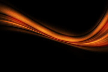 Orange Noise Texture Wave Background.