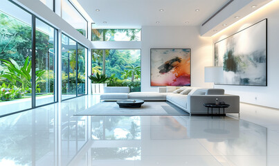 Fototapeta premium modern living room