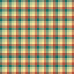 Seamless pattern of plaid. check fabric texture. striped textile print.Checkered gingham fabric seamless pattern. Vector seamless pattern.